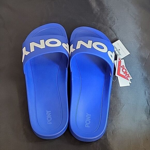BRAND NEW PONY SUMMER SLIP ON SLIDE S MEN'S SANDAL - Picture 6 of 14